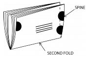 Folded Booklet / Three-Tab Closure